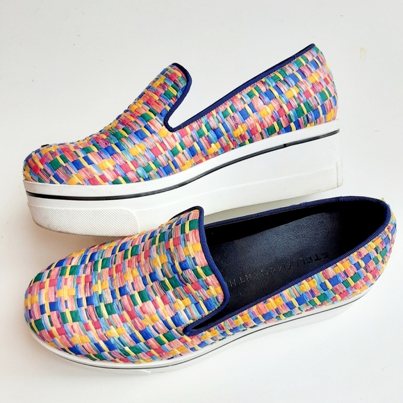 Stella Mccartney Ribbon Binx Multi Flatform Loafer - Picture 6 of 8